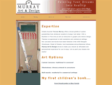 Tablet Screenshot of murrayartanddesign.com